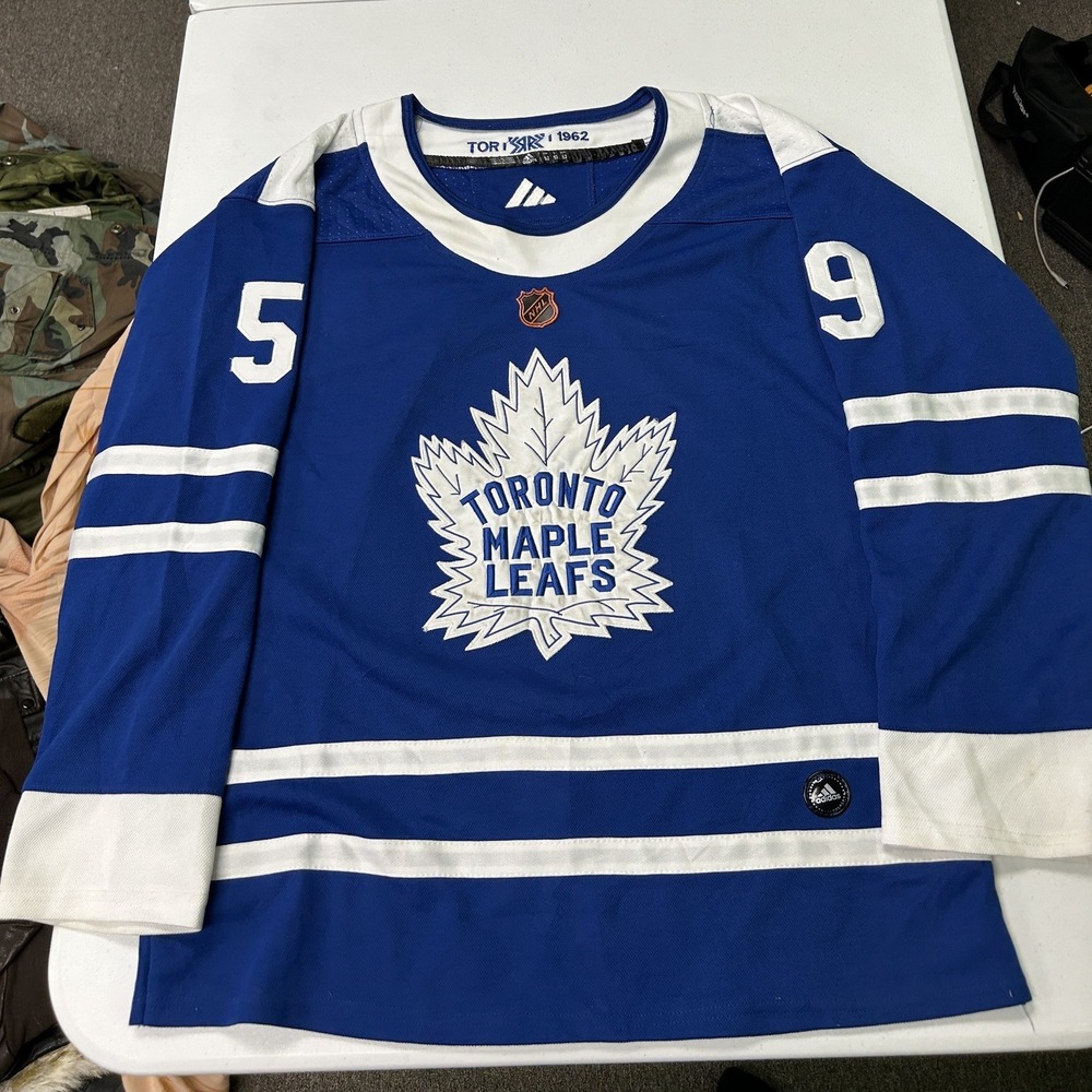 Adidas Toronto Maple Leafs Jersey Mens 52 Blue Bertuzzi 59 Reverse Retro 2.0